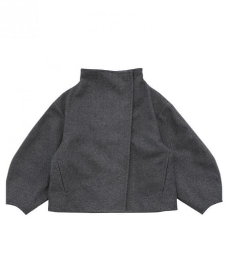 highneck curve sleeve outer /3color　FL2993