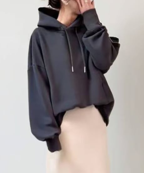 simple setup long skirt　FL3546