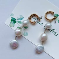 パーティーパールピアス