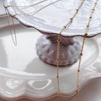 シルバーゴールドメッキチェーン 40cm 50cm 60cm
