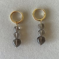 ハートスモーキーピアス