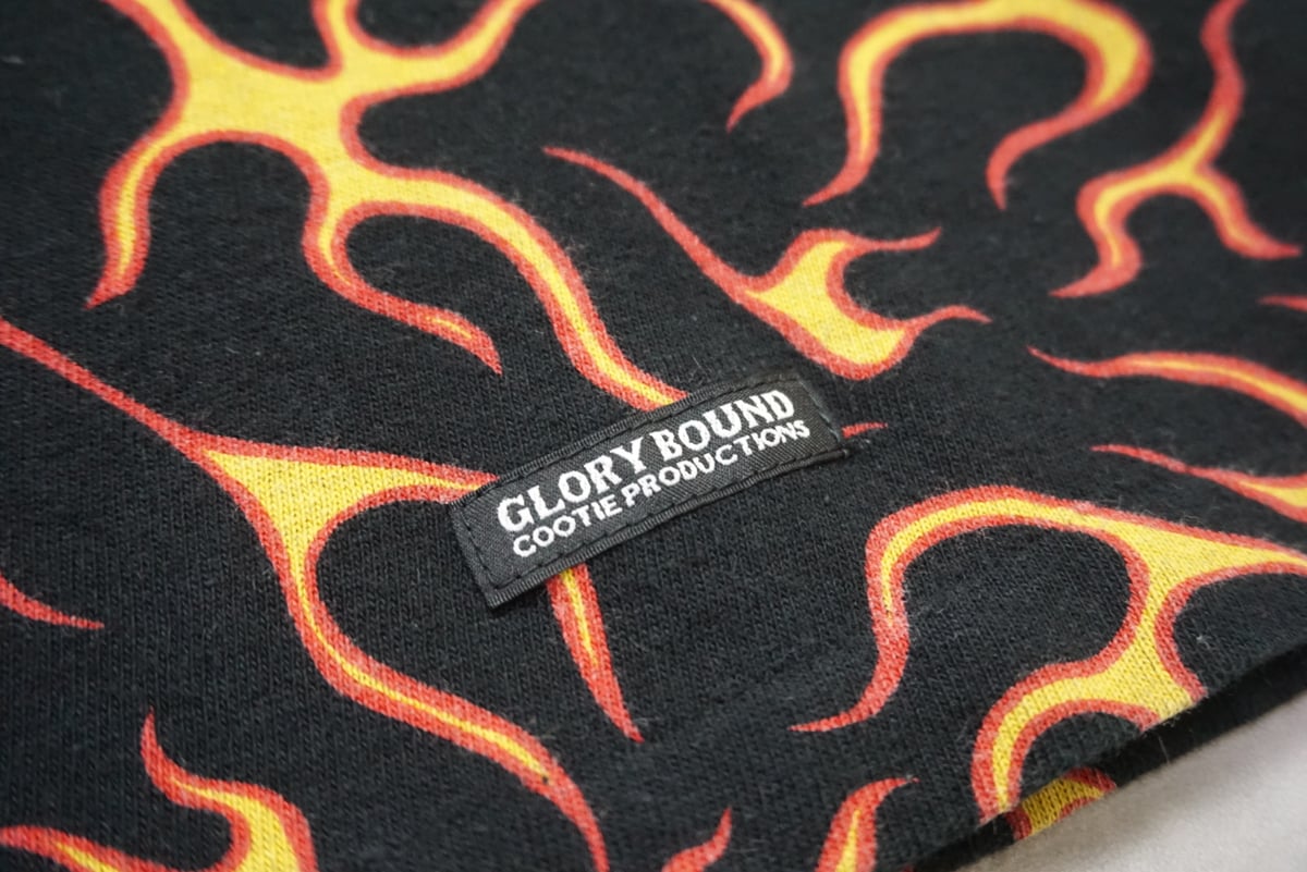 COOTIE PRODUCTIONS｜クーティープロダクションズ フレイム総柄Tシャツ 
