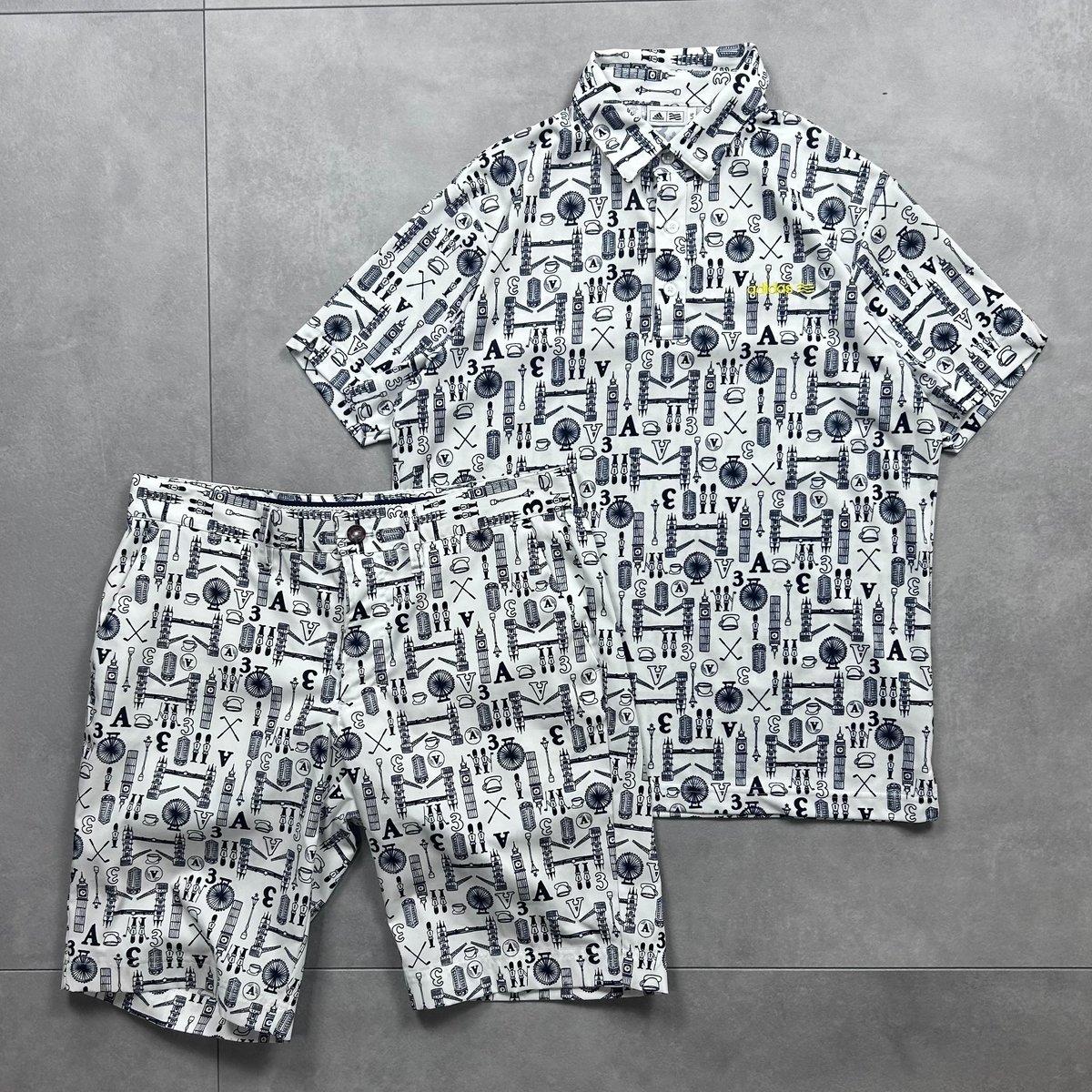 adidas golf/アディダス ゴルフ】総柄セットアップ | No.2