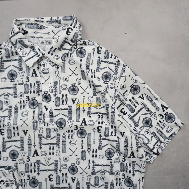 adidas - アディダスゴルフ【M】セットアップ　プリント総柄上下 adidas golf/アディダス ゴルフ】総柄セットアップ | No.2
