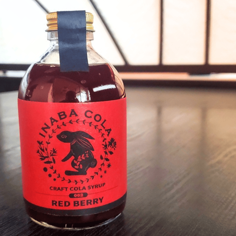 Kazuhiro Inaba ご購入品 赤い衝撃】INABA COLA ～ RED BERRY ～ 250ml | INABA COLA