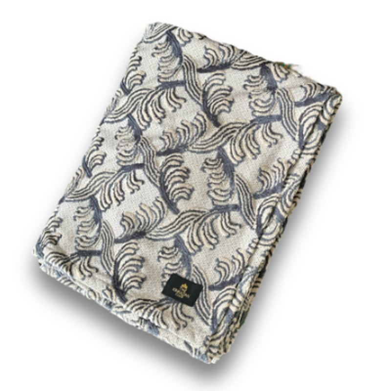 マルチカバー フェザー グレー | NAKAYA KINKAZAN TEXTILE