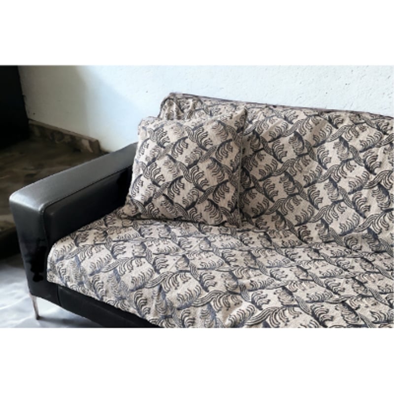 マルチカバー フェザー グレー | NAKAYA KINKAZAN TEXTILE