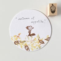 【A72】どんぐりのスタンプ③