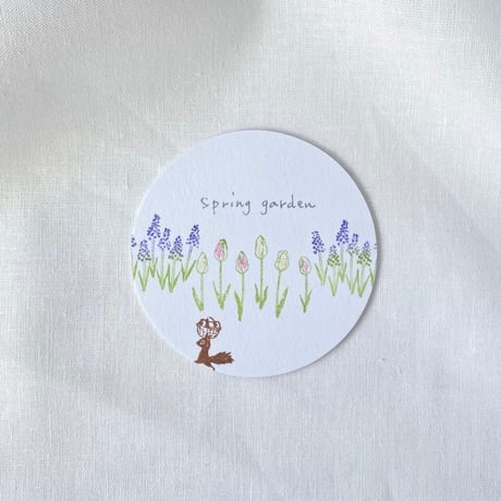 【A103】ムスカリのスタンプ