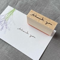 【A35】thank you スタンプ　ver.3