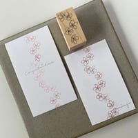 【A20】桜の花　ラバースタンプ