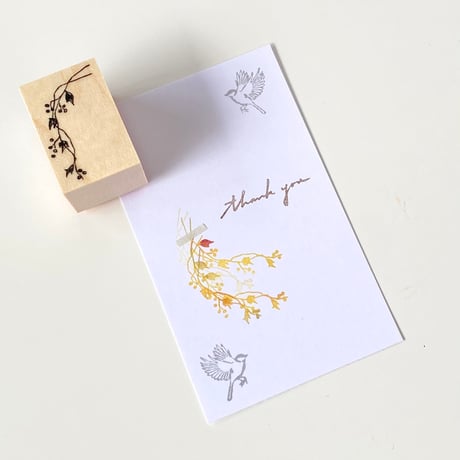 【A70】野ぶどうのスタンプ
