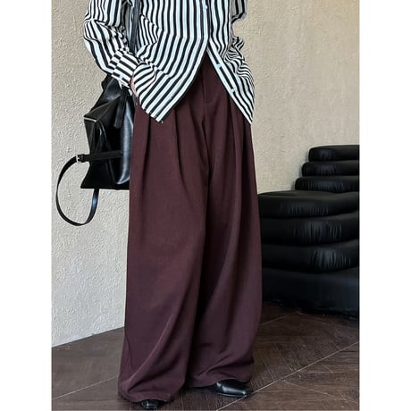 polka dot long dress　/5color　un1731
