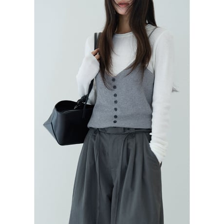 button down camisole　/2color　un1770