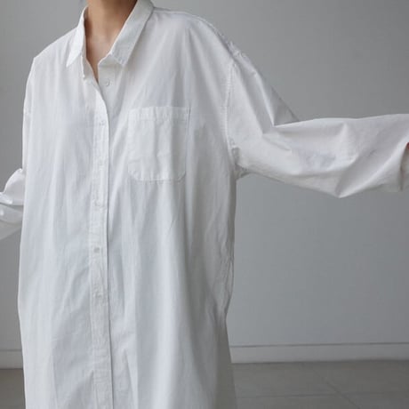long shirt one piece　un1110