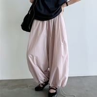 balloon easy wide pants　/3color　un2017