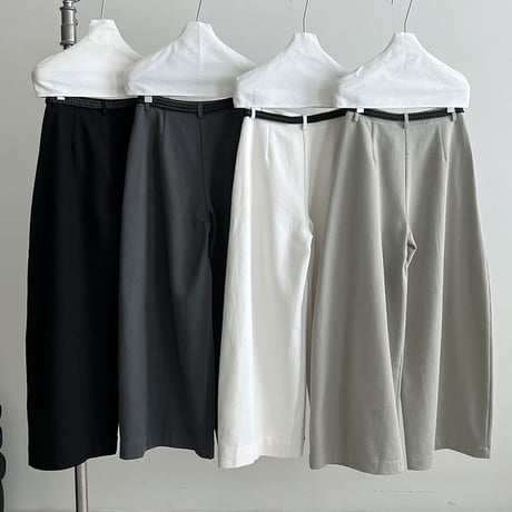 wide leg pants　/4color　un1688