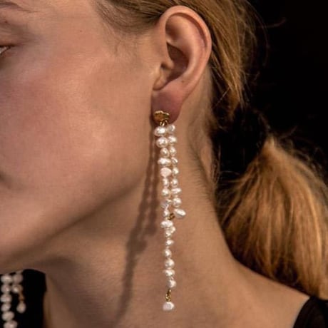 drop design pearl pierce　un1218