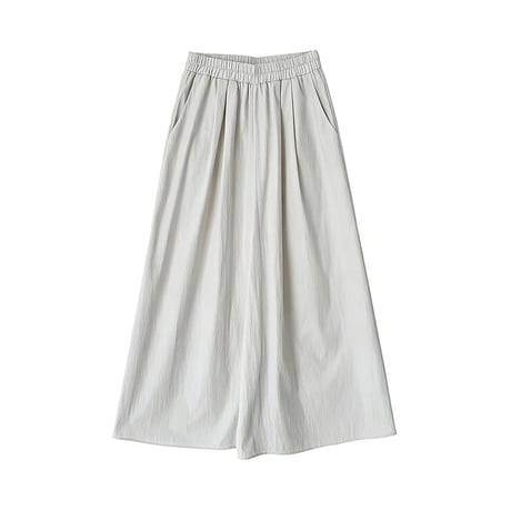 volume wide tuck pants　/2color　un2023