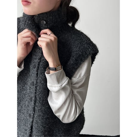 knit vest /4color　un1683