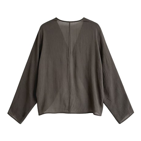 airy sheer dolman cardigan　/3color　un2145