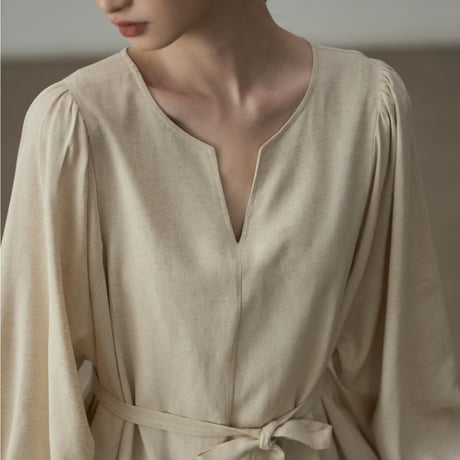 soft volume long d-ress　un1829