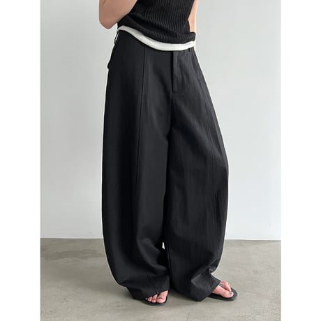 curve wide pants　/3color　un2019