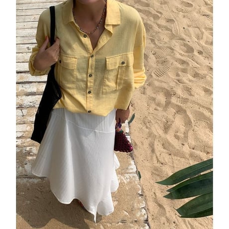 long sleeve shirt /2color　un1033