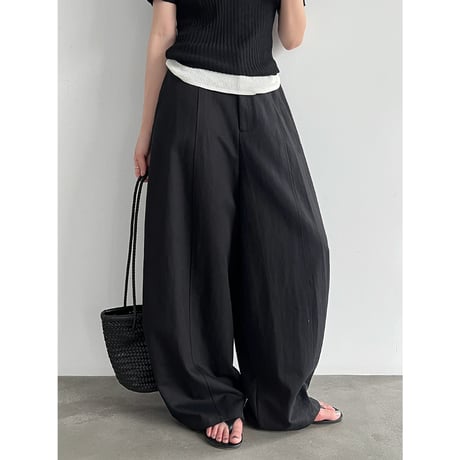 curve wide pants　/3color　un2019