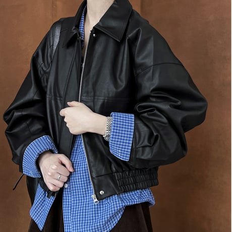 leather jacket　un1687