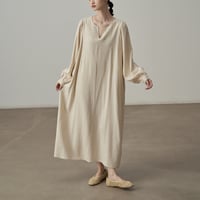 soft volume long d-ress　un1829