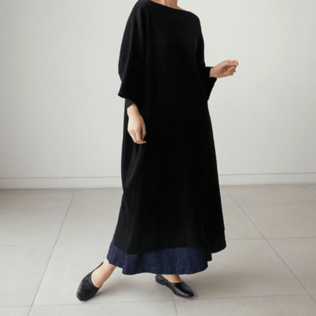 wide demim pants　un1372
