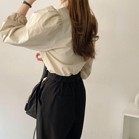 puff sleeve blouse　un1754