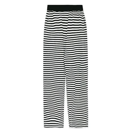 border wide-leg pants　un1152