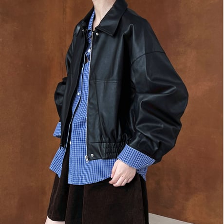leather jacket　un1687