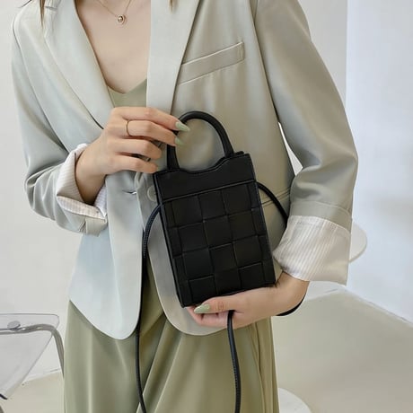 mesh mini shoulder bag /4color　un1197