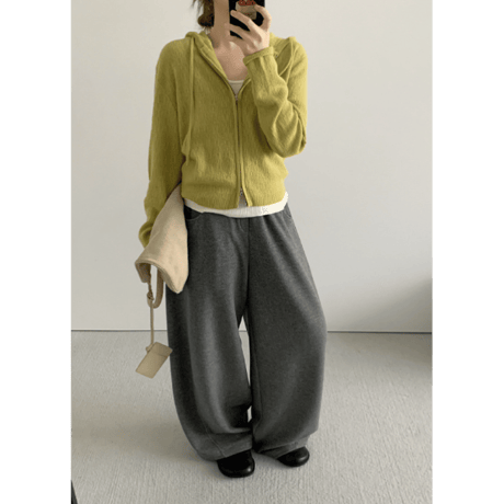 casual scimitar pants /4color　un1627