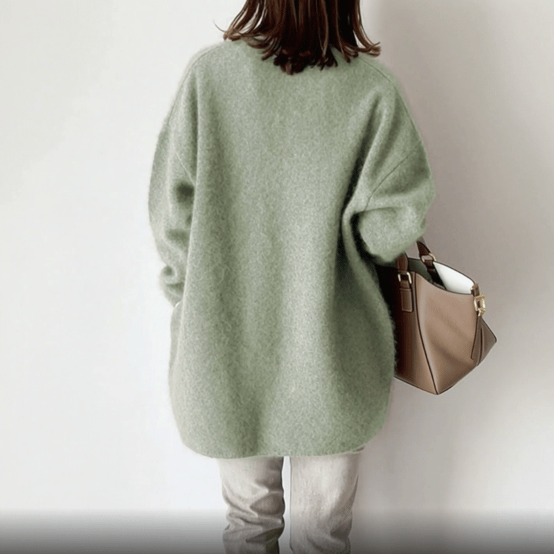 medium knit cardigan /5color un1493 | Until.