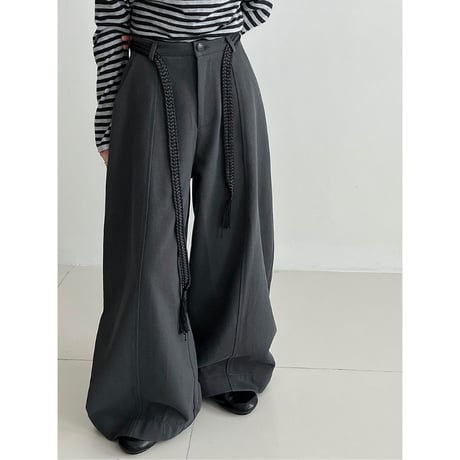 wide leg pants　/4color　un1688