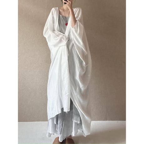 flow cape coat　/4color  un1785