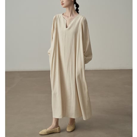 soft volume long d-ress　un1829
