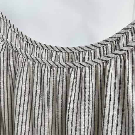 stripe airy camisole dress　/2color　un2111