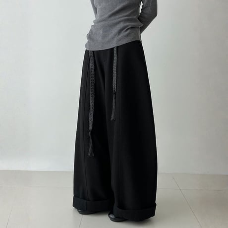 wide leg pants　/4color　un1688