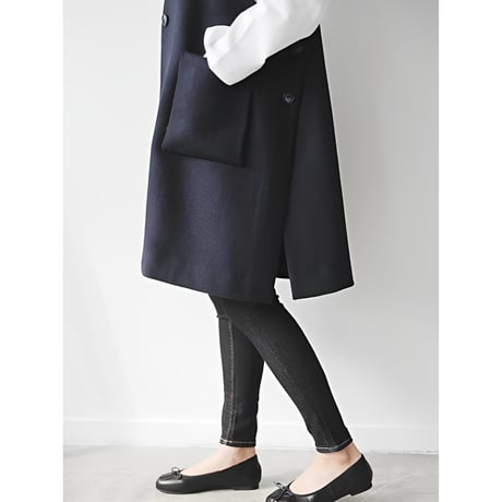 side button gilet /2color　un1282