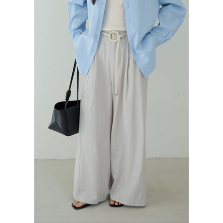 wide denim pants　/2color　un1766