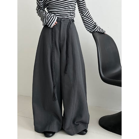 wide leg pants　/4color　un1688