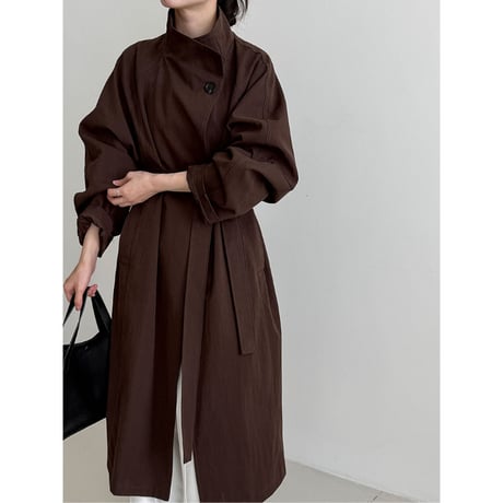 stand fall collar coat　/3color　un1685