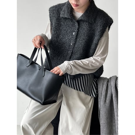 knit vest /4color　un1683