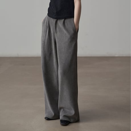 minimal tank & wide pants　/2color　un1834