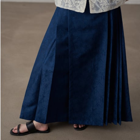 pleated skirt　/2color  un1795